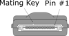 18 Pin Pda Connector Clip Art